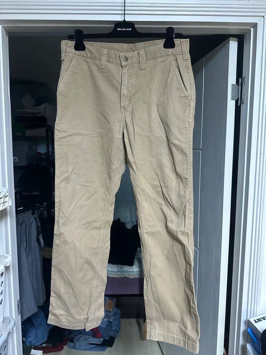 34x32 Carhartt カーハート ウォーク チノ パンツ ベージュ