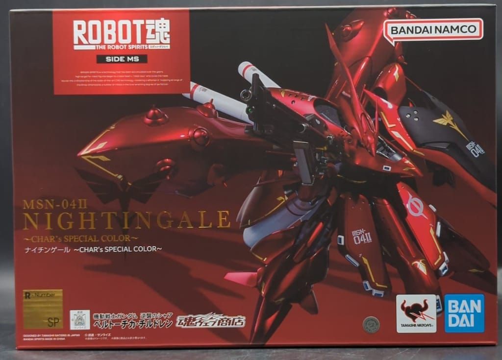 BANDAI SPIRITS ROBOT魂<SIDE MS> 機動戦士ガンダム 逆襲のシャア ベルトーチカ・チルドレン ナイチンゲール -CHAR's SPECIAL COLOR-