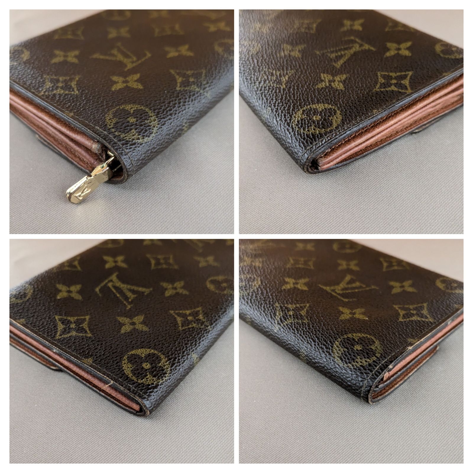 ルイヴィトン LOUIS VUITTON 二つ折り財布 モノグラム 長財布
