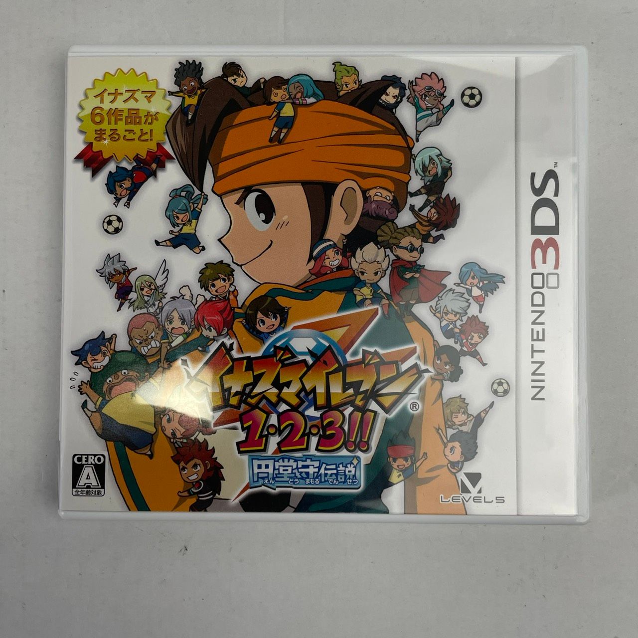 【即日発送】3DS イナズマイレブン 1・2・3!! 円堂守伝説 動作確認済み 中古品】 3DS イナズマイレブン1・2・3!! 円堂守伝説 【030-260607-NT