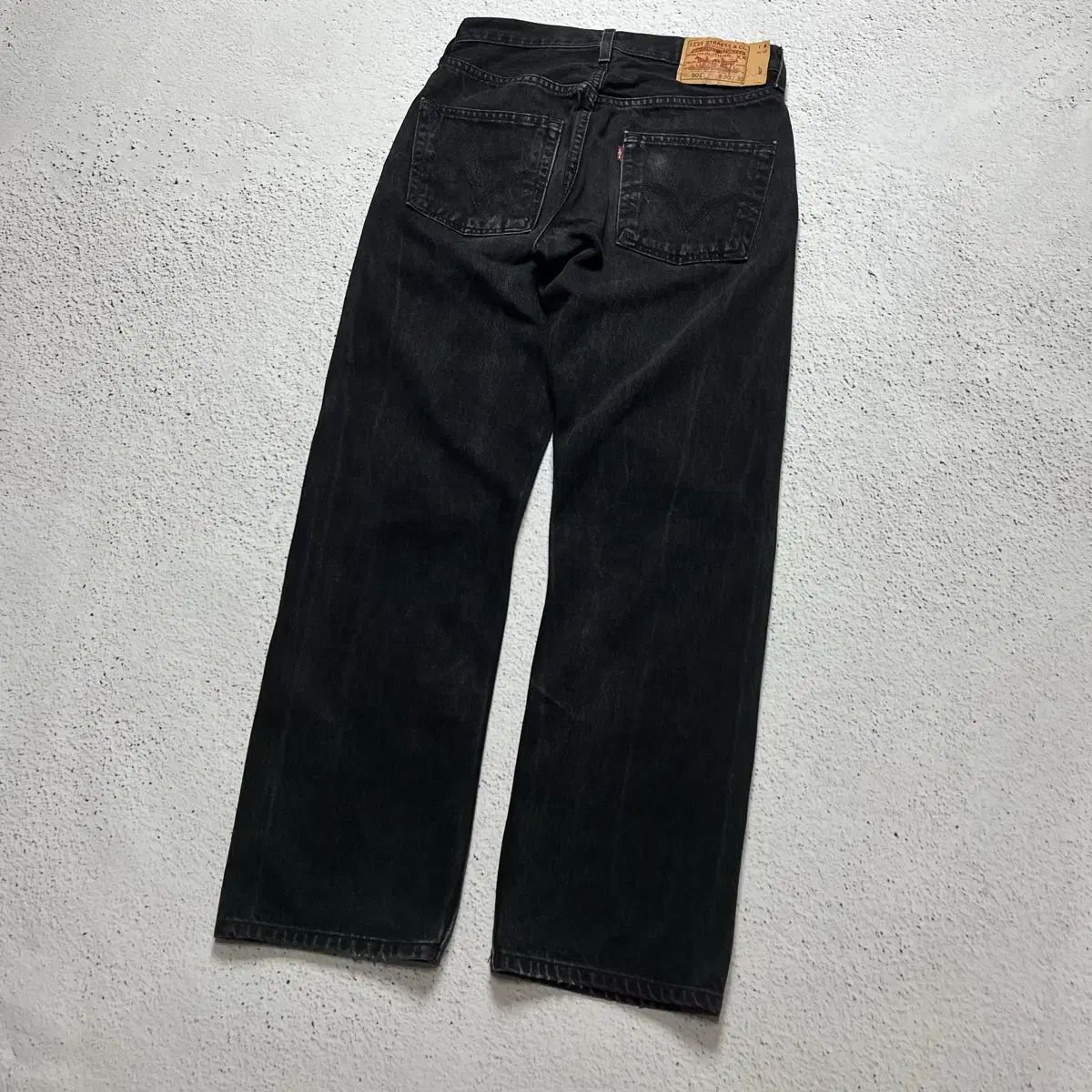 00年代 Levi's 501 オリジナルフィット ブラックデニム