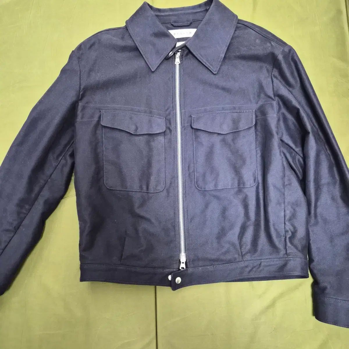 ビースロー MOLE SKIN MILITARY ZIP-UP JACKET 9,832円
