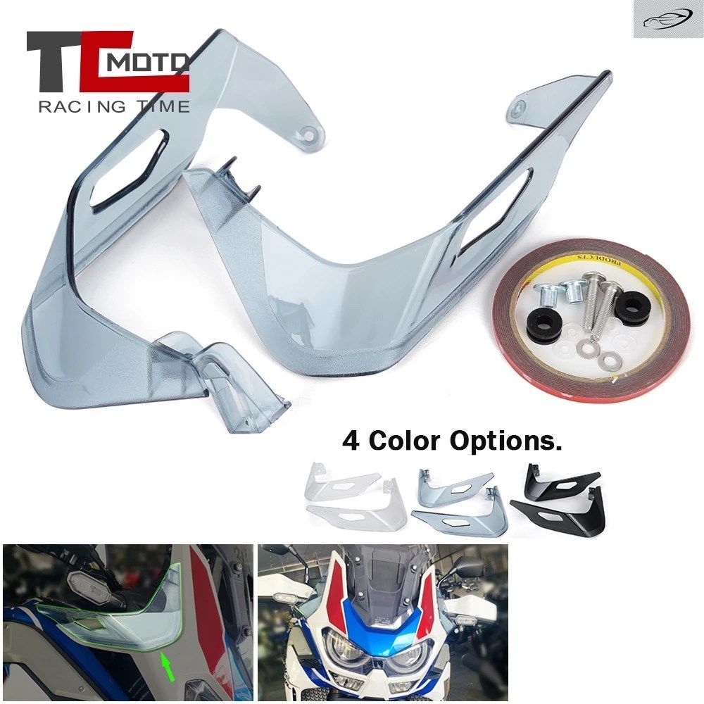 ウインドスクリーンサイドパネルカバーフェアリング ホンダ CRF1100L アフリカツイン アドベンチャースポーツ 2020-24 ウインドシールド ウ