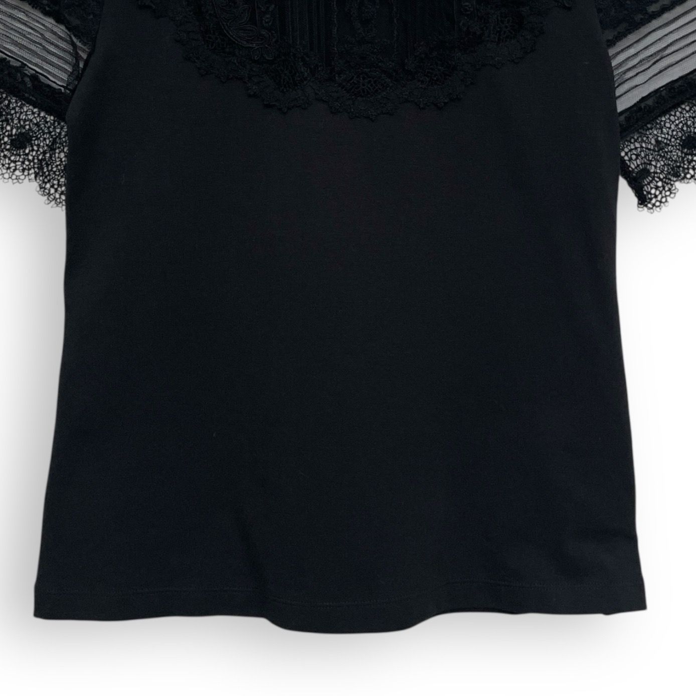 ERMANNO SCERVINO エルマンノ シェルヴィーノ レース 刺繍 半袖