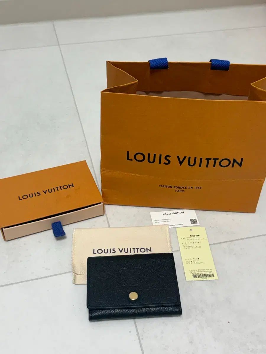 正規品 Louis Vuitton ルイヴィトン アンプレント ビーズ ビジネス 財布 (フルセット)