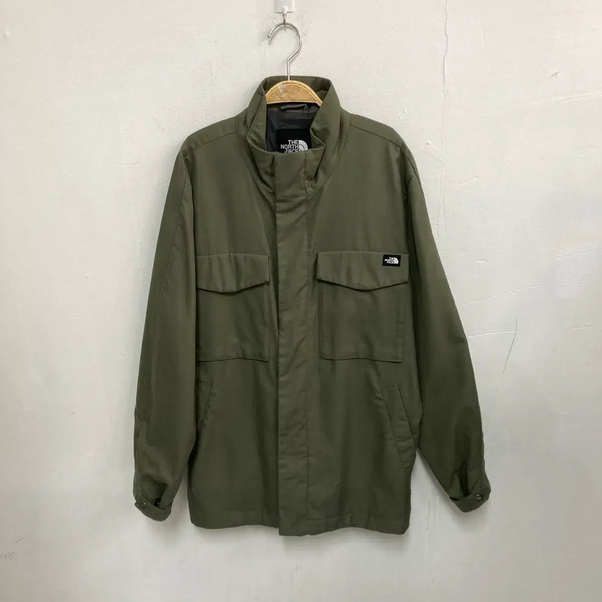 ザノースフェイス フィールド ジャケット オリーブグリーン トラベル パーカ
