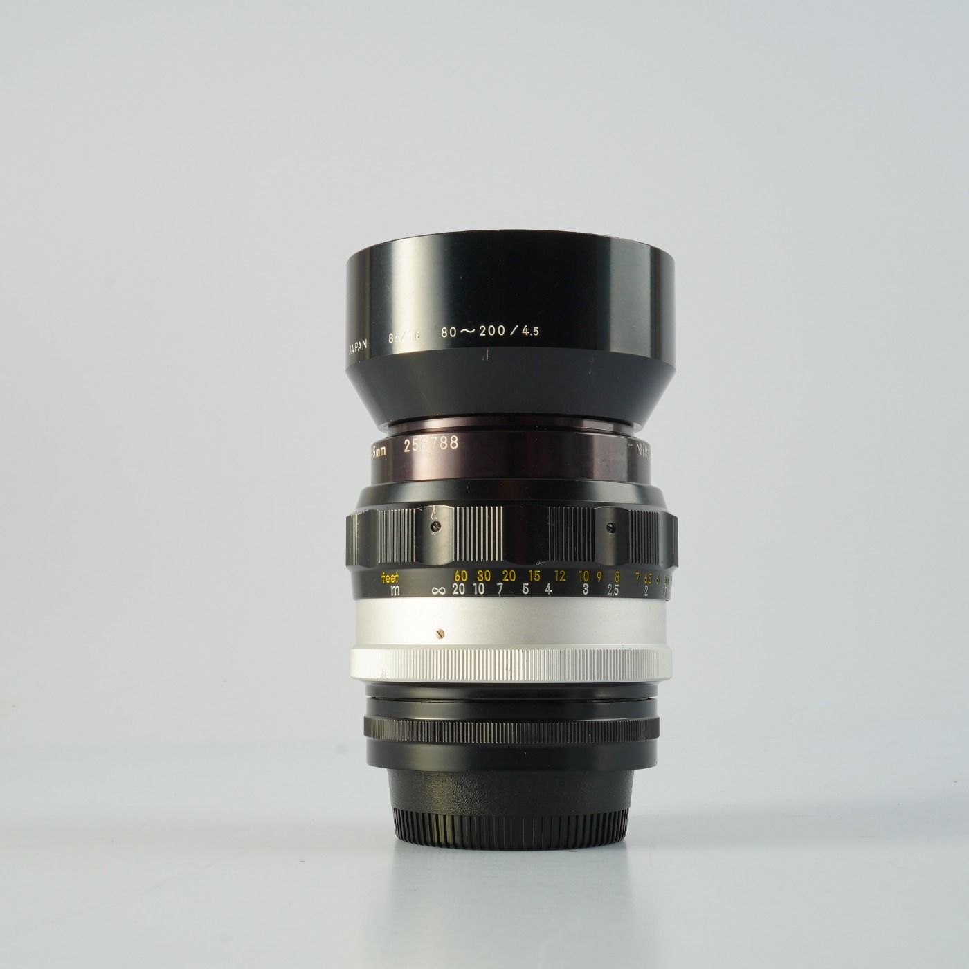 Nikon ニコン 非Ai Nikkor-H Auto 85mm F/1.8 単焦点レンズ - メルカリ