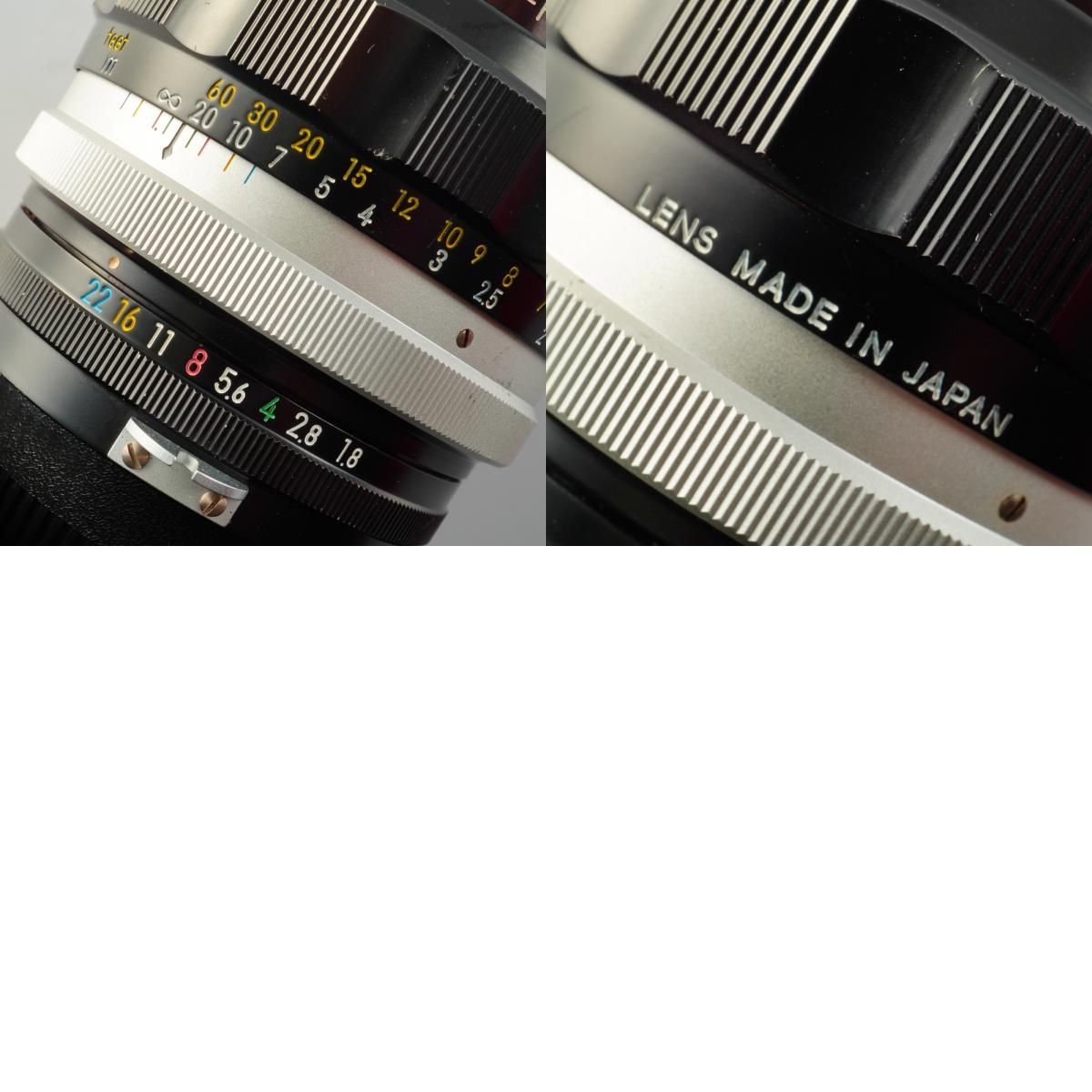 Nikon ニコン 非Ai Nikkor-H Auto 85mm F/1.8 単焦点レンズ - メルカリ