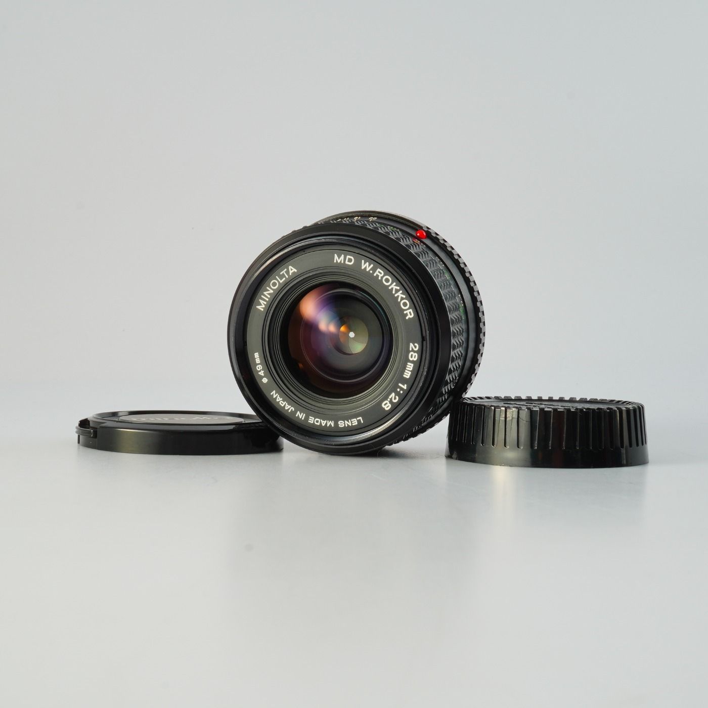 MINOLTA ミノルタ MD W.ROKKOR 28mm F/2.8 単焦点レンズ - メルカリ