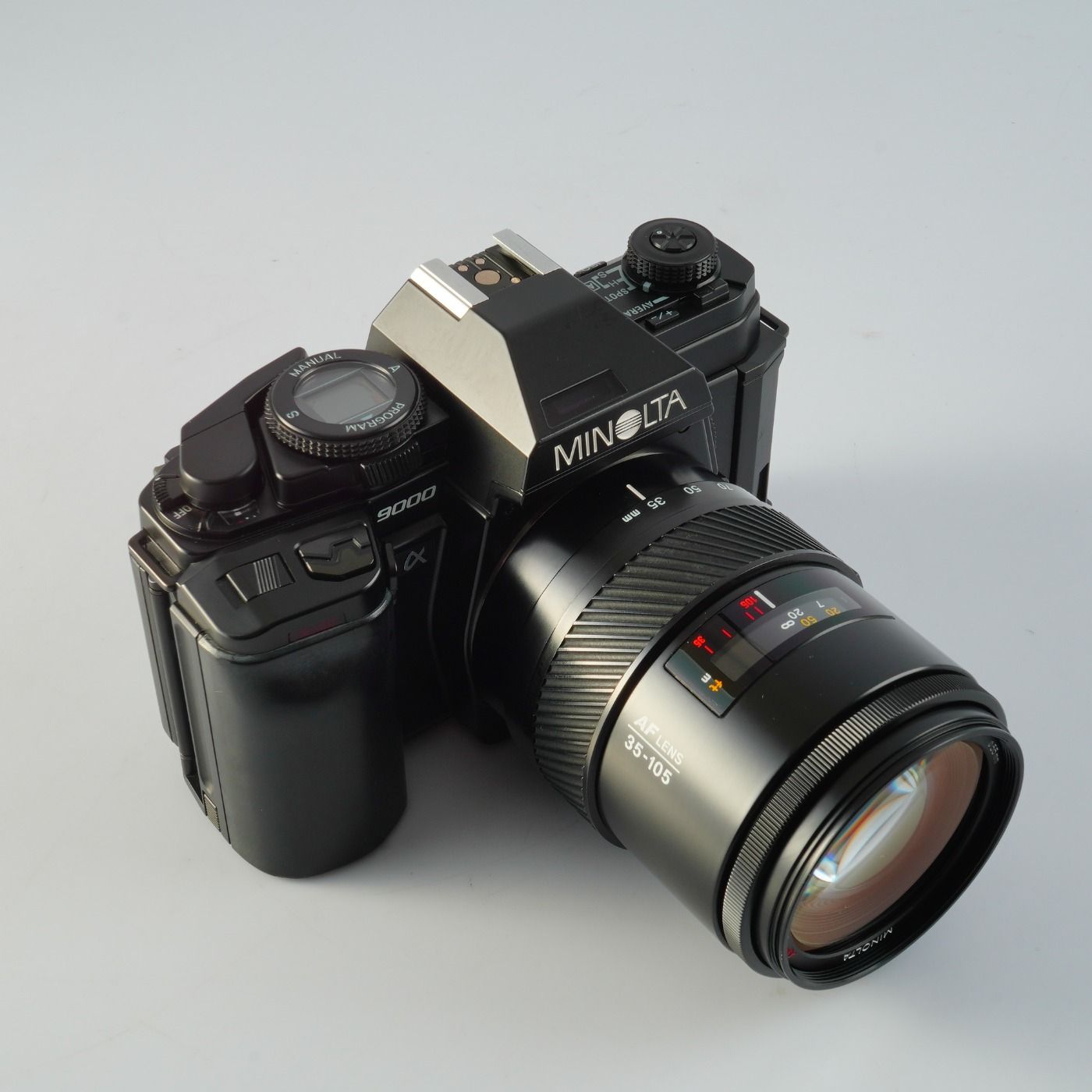美品 ミノルタ α-9 フィルム一眼レフ最高峰+ AF 35-105mm 動作◎ MINOLTA ミノルタ α 9000 + AF ZOOM 35-105mm F/3.5-4.5 AF フィルム
