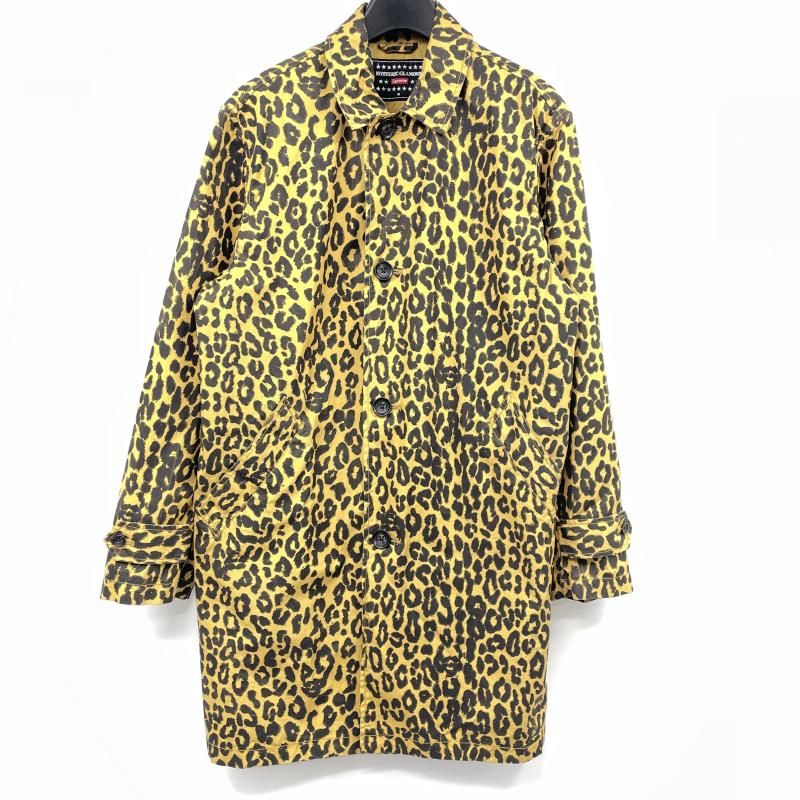 【中古】Supreme×HYSTERIC GLAMOUR レオパードコート サイズS マルチ シュプリーム ヒステリックグラマー[17]