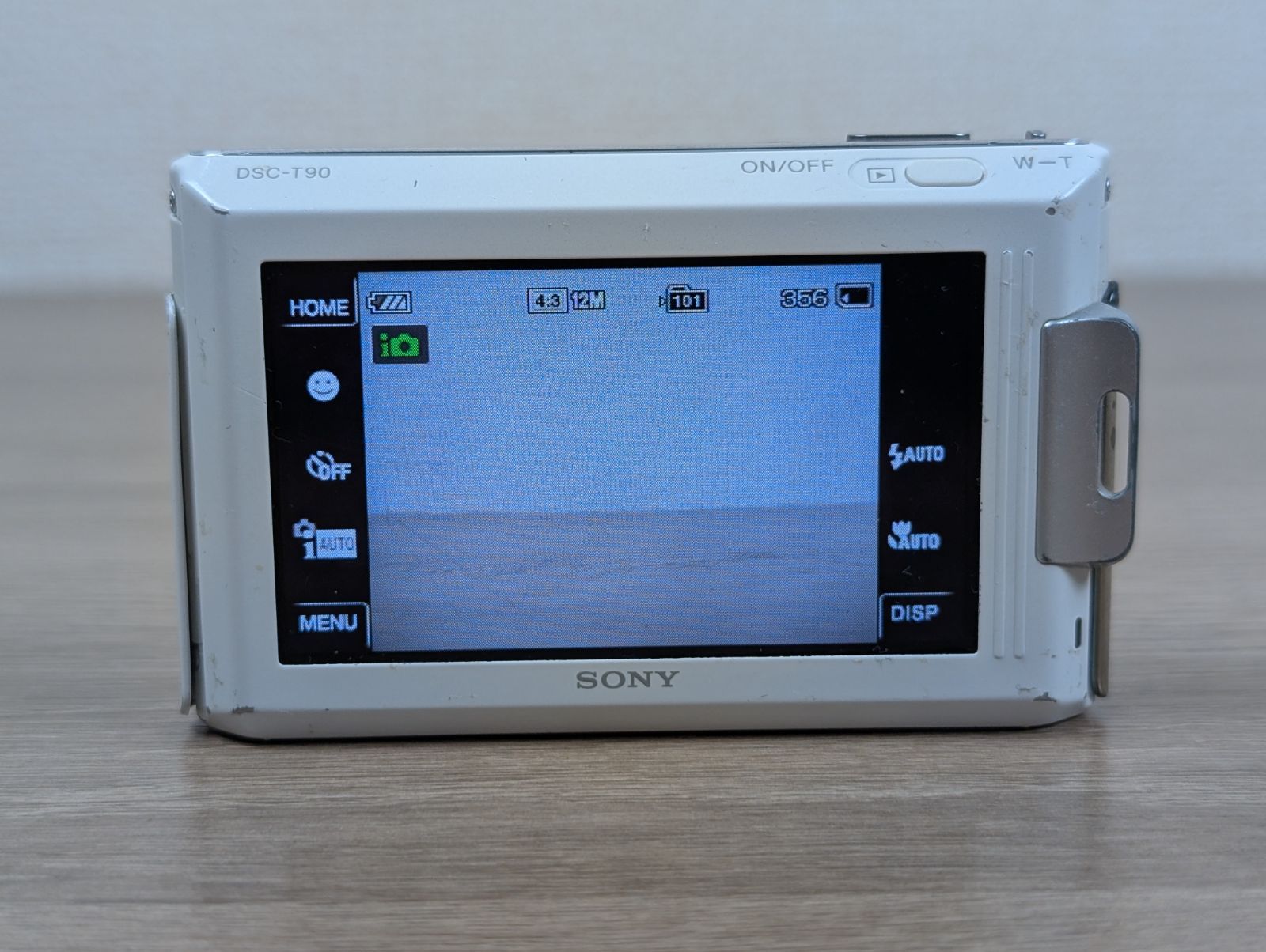 動作OK】SONY Cyber-shot DSC-T90 ホワイト サイバーショット ソニー
