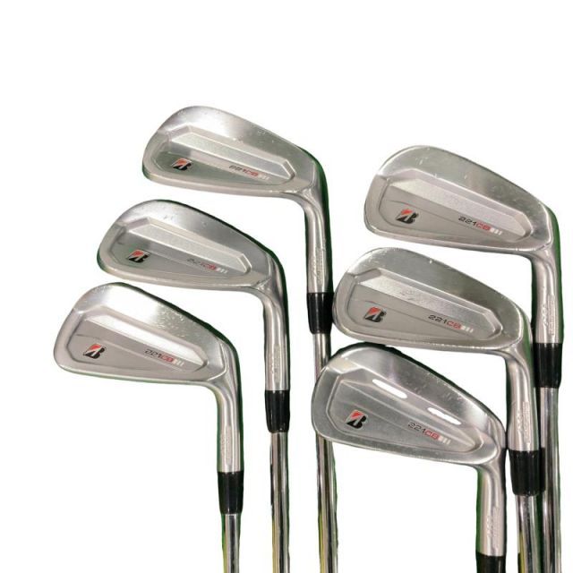 【中古】 ブリヂストン BRIDGESTONE 221CB 6S アイアンセット IR NS PRO MODUS3 TOUR120 (フレックスS) メンズ 男性用 右利き 右用 Cランク ゴルフクラブ