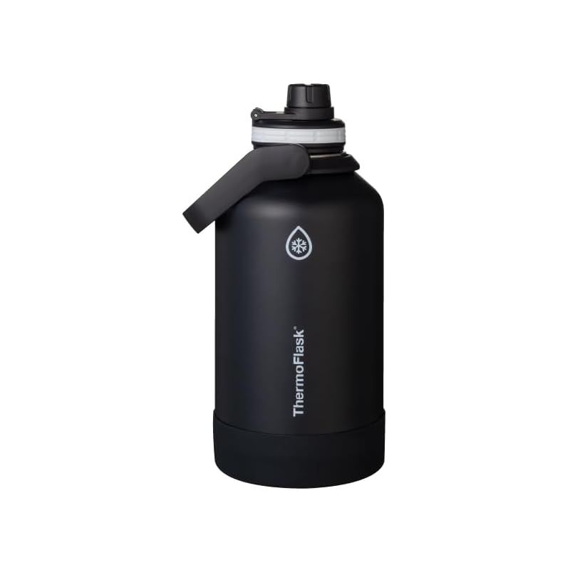 【新品】 サーモフラスク 1.9L ブラック 保冷専用 水筒 ステンレスボトル 1900ml 直飲み TAKEYA