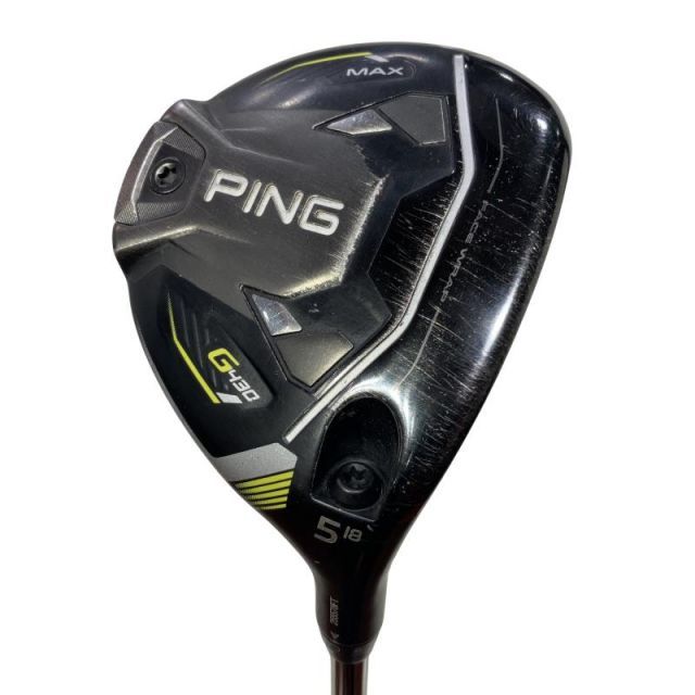 【中古】 ピン G430 MAX 5W フェアウェイウッド FW PING TOUR 2.0 CHROME 65(FW) (フレックスS) メンズ 男性用 右利き 右用 Cランク ゴルフクラブ