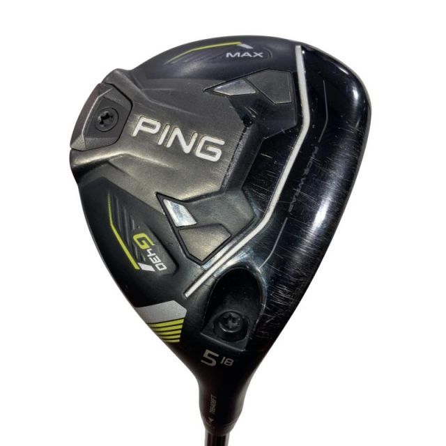【中古】 ピン G430 MAX 5W フェアウェイウッド FW ALTA J CB BLACK(FW) (フレックスR) メンズ 男性用 右利き 右用 Dランク ゴルフクラブ