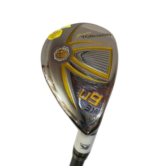 【中古】 キャスコ POWER TORNADO Ut-WEDGE U9 ユーティリティ UT Stabil shaft (フレックスR) メンズ 男性用 右利き 右用 Cランク ゴルフクラブ