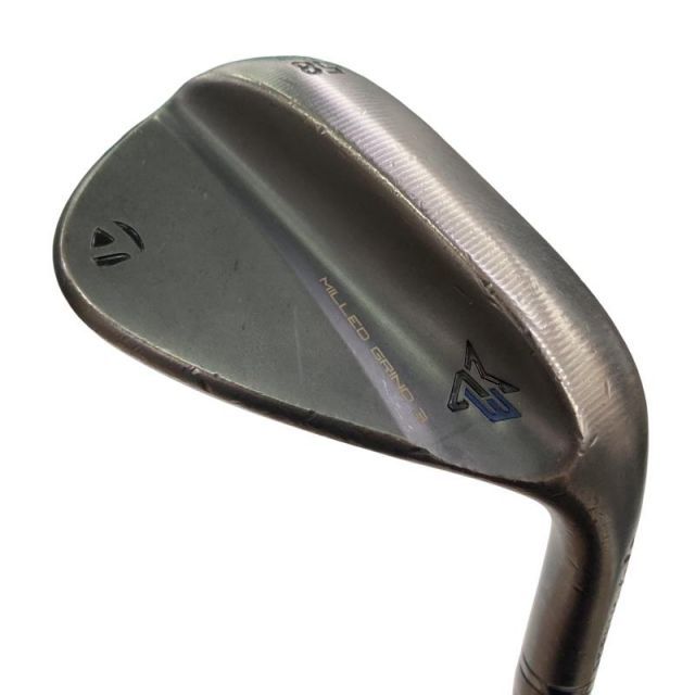 【中古】 テーラーメイド Taylor Made MILLED GRIND 3(ブラック) 58°/11° ウェッジ WG Dynamic Gold (フレックスS) メンズ 男性用 右利き 右用 Cランク ゴルフクラブ