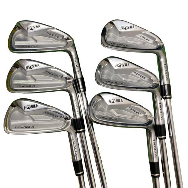 【中古】 本間ゴルフ TOUR WORLD TW747Vx 6S アイアンセット IR NS PRO MODUS3 FOR T//WORLD (フレックスR) メンズ 男性用 右利き 右用 Cランク ゴルフクラブ