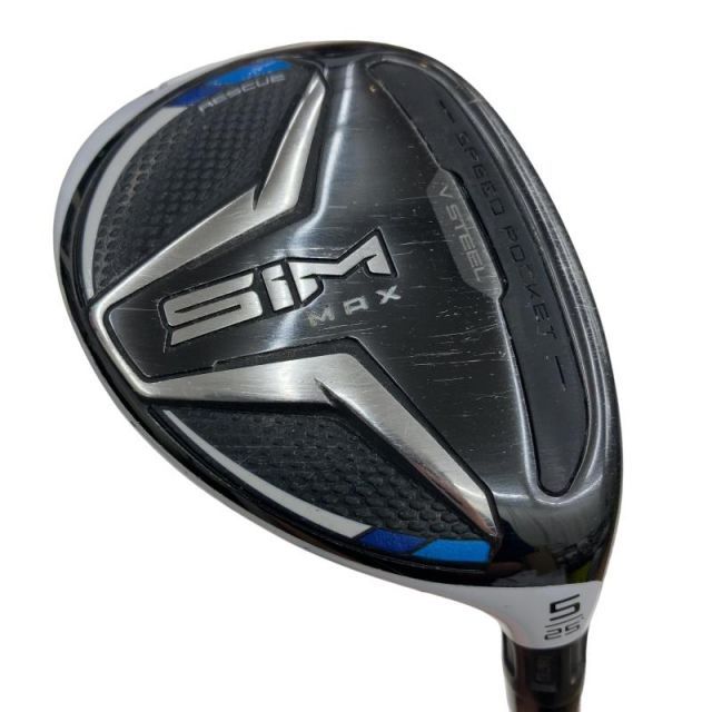 【中古】 テーラーメイド SIM MAX U5 ユーティリティ UT TENSEI BLUE TM60(UT) (フレックスR) メンズ 男性用 右利き 右用 Cランク ゴルフクラブ