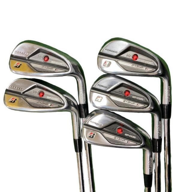 【中古】 ブリヂストン BRIDGESTONE 213HF 5S アイアンセット IR NS PRO 850GH neo (フレックスS) メンズ 男性用 右利き 右用 Cランク ゴルフクラブ