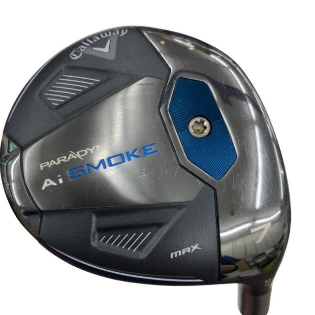 【中古】 キャロウェイ PARADYM Ai SMOKE MAX 7W フェアウェイウッド FW リシャフト (フレックスその他) メンズ 男性用 右利き 右用 Cランク ゴルフクラブ