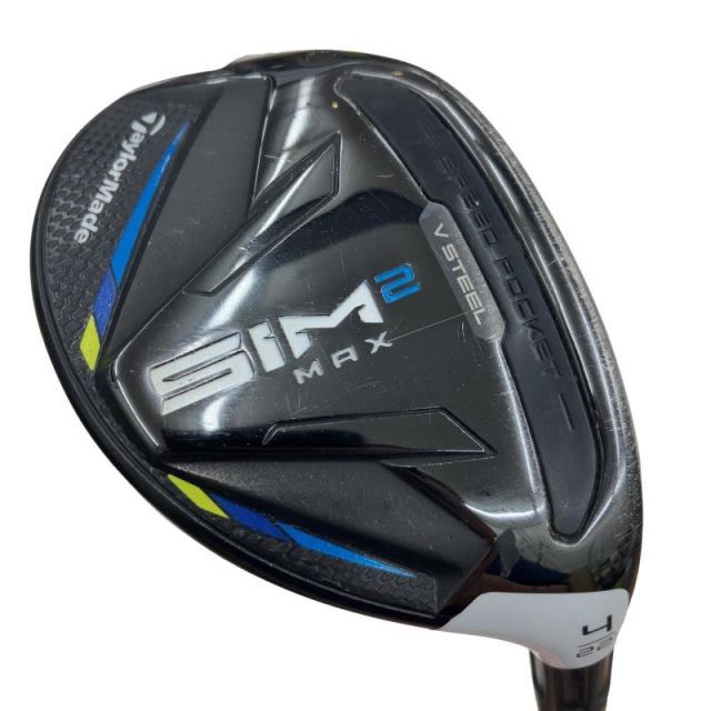 【中古】 テーラーメイド SIM2 MAX U4 ユーティリティ UT リシャフト (フレックスその他) メンズ 男性用 右利き 右用 Cランク ゴルフクラブ