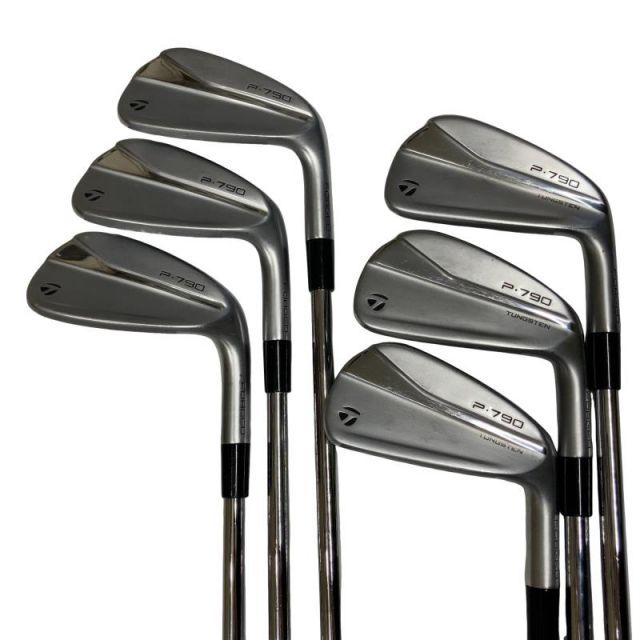 【中古】 テーラーメイド Taylor Made P・790(2021) 6S アイアンセット IR NS PRO MODUS3 TOUR105 (フレックスS) メンズ 男性用 右利き 右用 Dランク ゴルフクラブ