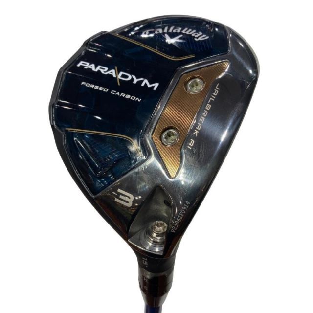 【中古】 キャロウェイ PARADYM 3W フェアウェイウッド FW 純正特注シャフト (フレックスS) メンズ 男性用 右利き 右用 Cランク ゴルフクラブ