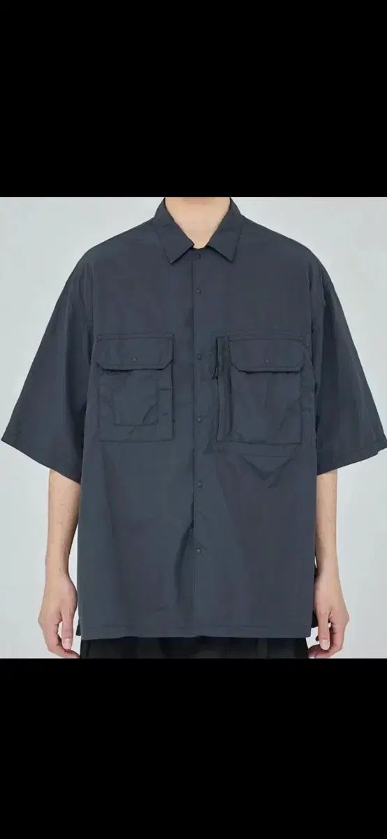 モイフ ハイカー 半袖 シャツ チャコール 2 出品