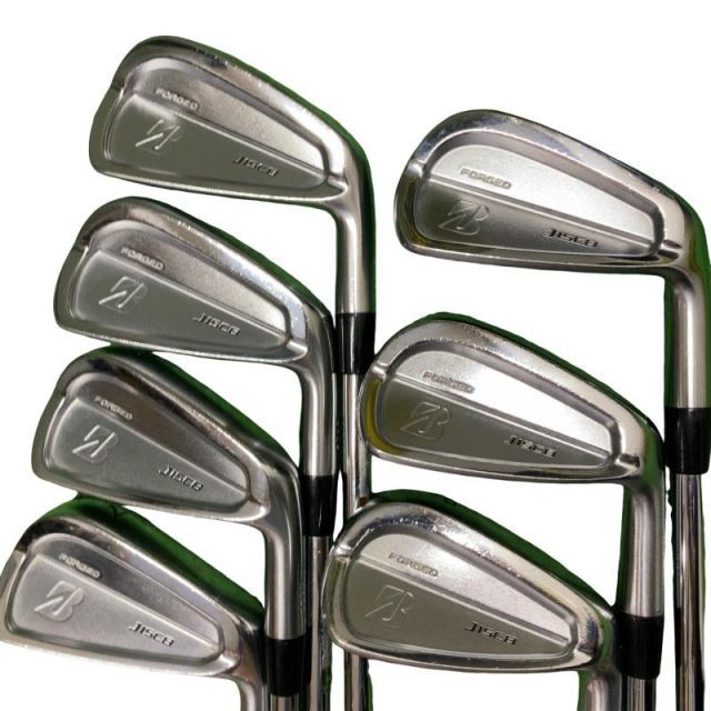 【中古】 ブリヂストン BRIDGESTONE J15CB 8S アイアンセット IR 純正特注シャフト (フレックスR) メンズ 男性用 右利き 右用 Cランク ゴルフクラブ