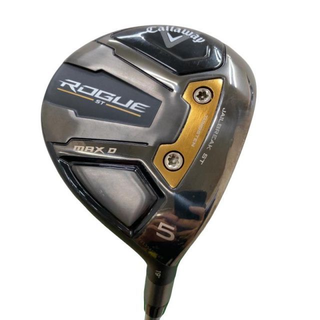 【中古】 キャロウェイ ROGUE ST MAX D 5W フェアウェイウッド FW 純正特注シャフト (フレックスS) メンズ 男性用 右利き 右用 Bランク ゴルフクラブ