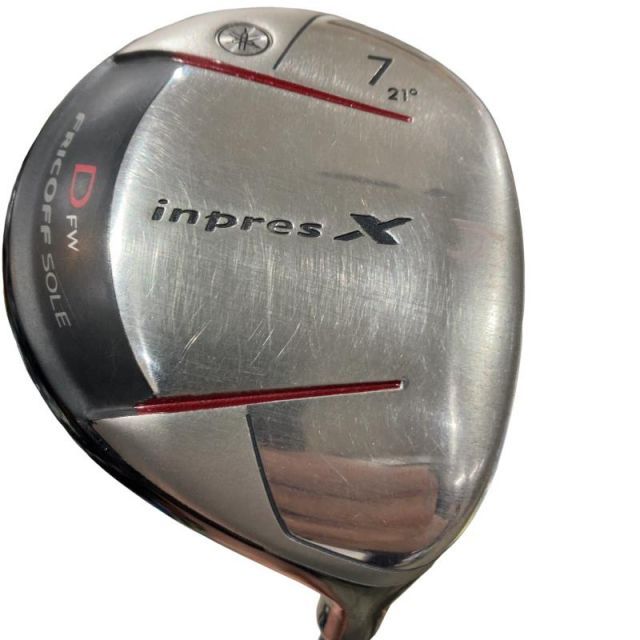 【中古】 ヤマハ inpres X D FW(2011) 7W フェアウェイウッド FW MX-511F (フレックスSR) メンズ 男性用 右利き 右用 Cランク ゴルフクラブ