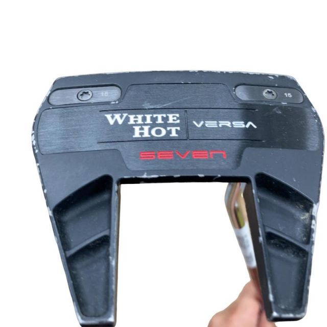 【中古】 オデッセイ WHITE HOT VERSA SEVEN 34インチ パター PT STROKE LAB(2023) (フレックスその他) メンズ 男性用 右利き 右用 Dランク ゴルフクラブ