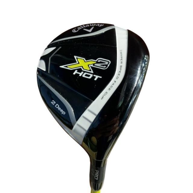 【中古】 キャロウェイ X2 HOT PRO Deep 2W フェアウェイウッド FW Tour AD MT-6 (フレックスS) メンズ 男性用 右利き 右用 Cランク ゴルフクラブ