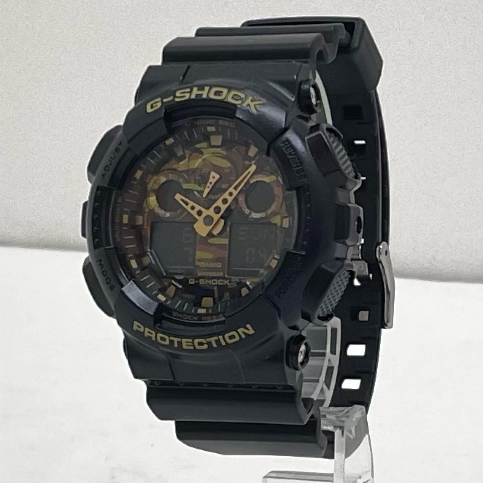【尾張小牧店】 中古 G-SHOCK | ジーショック 腕時計 その他 箱、説 GA-100CF-1A9JF GAシリーズ【131】