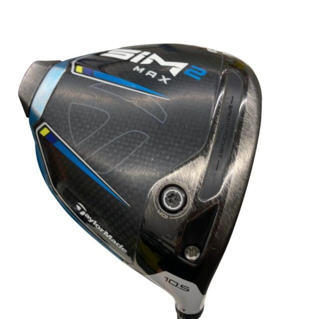 【中古】 テーラーメイド SIM2 MAX 10.5° ドライバー DR TENSEI BLUE TM50(SIM2 DR) (フレックスS) メンズ 男性用 右利き 右用 Cランク ゴルフクラブ