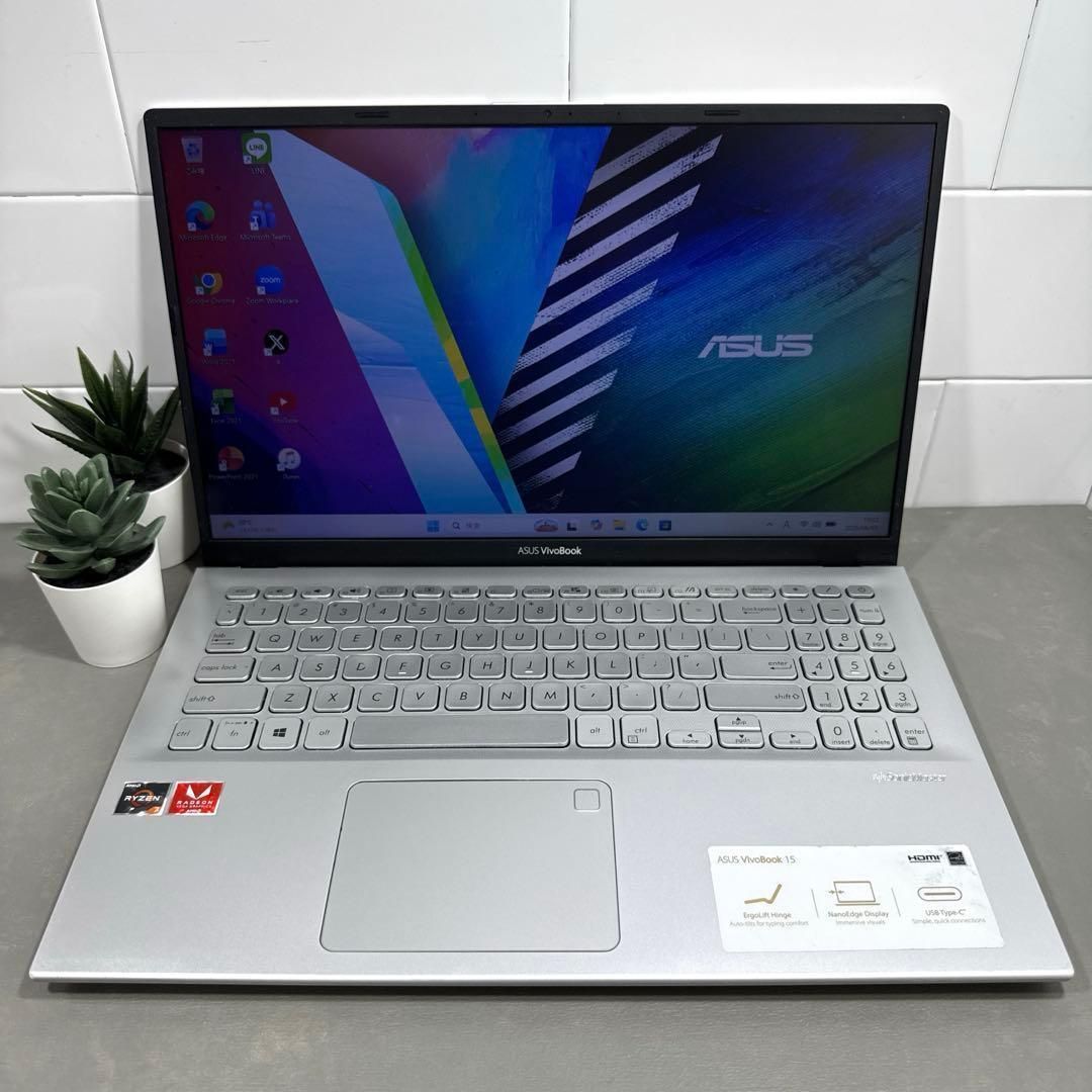 【ASUS 】Vivibook15☘Ryzen7☘新品NVMe512GB