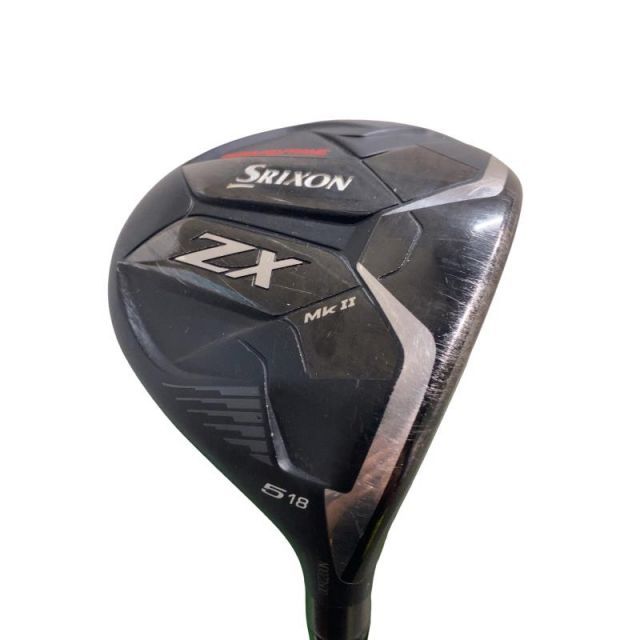 【中古】 ダンロップ SRIXON ZX Mk II 5W フェアウェイウッド FW 純正特注シャフト (フレックスS) メンズ 男性用 右利き 右用 Cランク ゴルフクラブ
