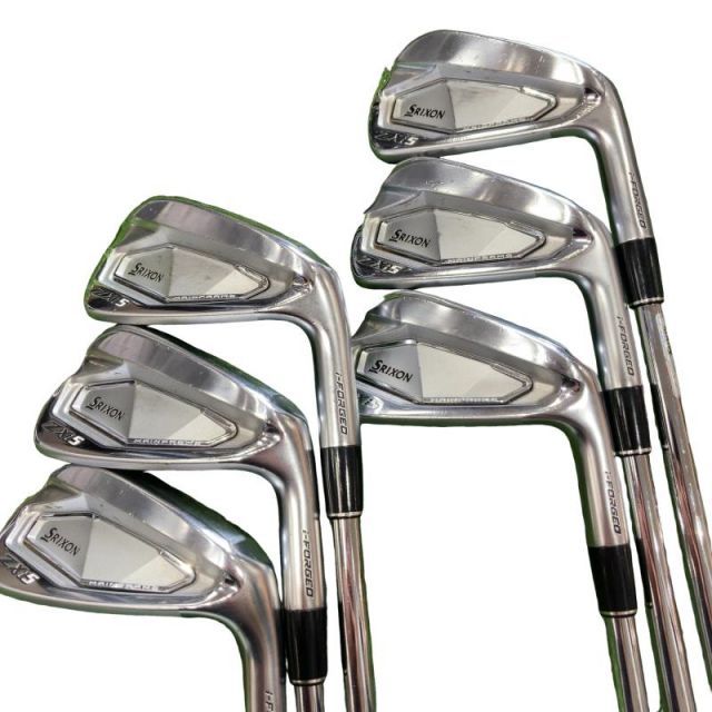 【中古】 ダンロップ SRIXON ZXi5 6S アイアンセット IR 純正特注シャフト (フレックスその他) メンズ 男性用 右利き 右用 Cランク ゴルフクラブ