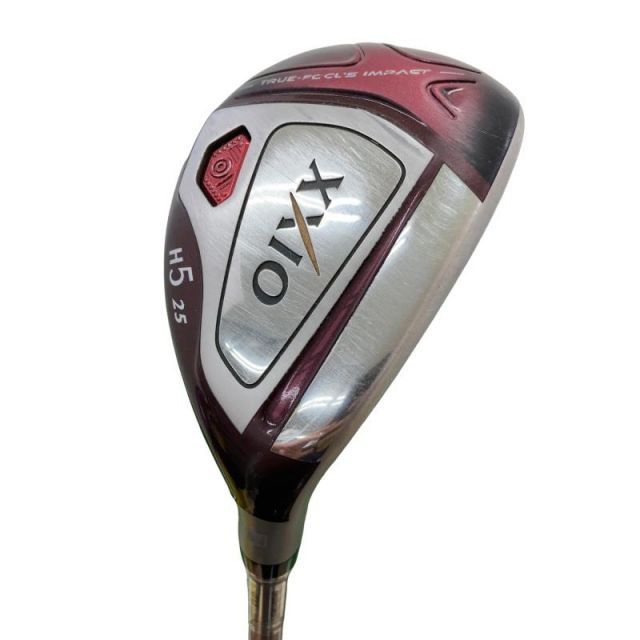 【中古】 ダンロップ XXIO(2018) H5(ボルドー) レディース ユーティリティ UT XXIO MP1000L(ハイブリッド) ボルドー (フレックスA) レディース 女性用 右利き 右用 Cランク ゴルフクラブ