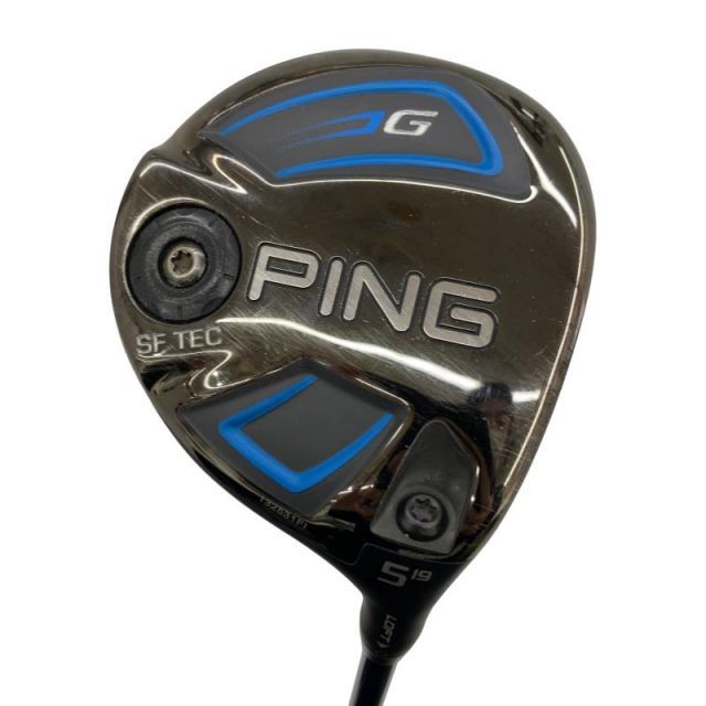 【中古】 ピン G SF TEC 5W フェアウェイウッド FW ALTA J50(フェアウェイ) (フレックスSR) メンズ 男性用 右利き 右用 Cランク ゴルフクラブ