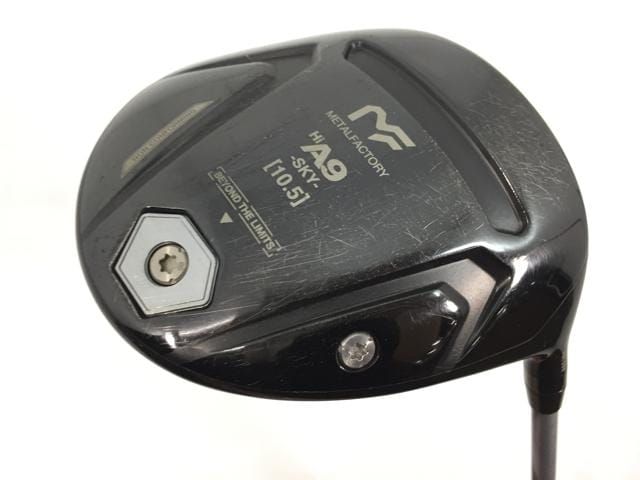 返品OK 【中古ゴルフクラブ】METALFACTORY メタルファクトリー A9 SKY ドライバー(コスモブラック) Motore Speeder 351 エボリューション6 1W