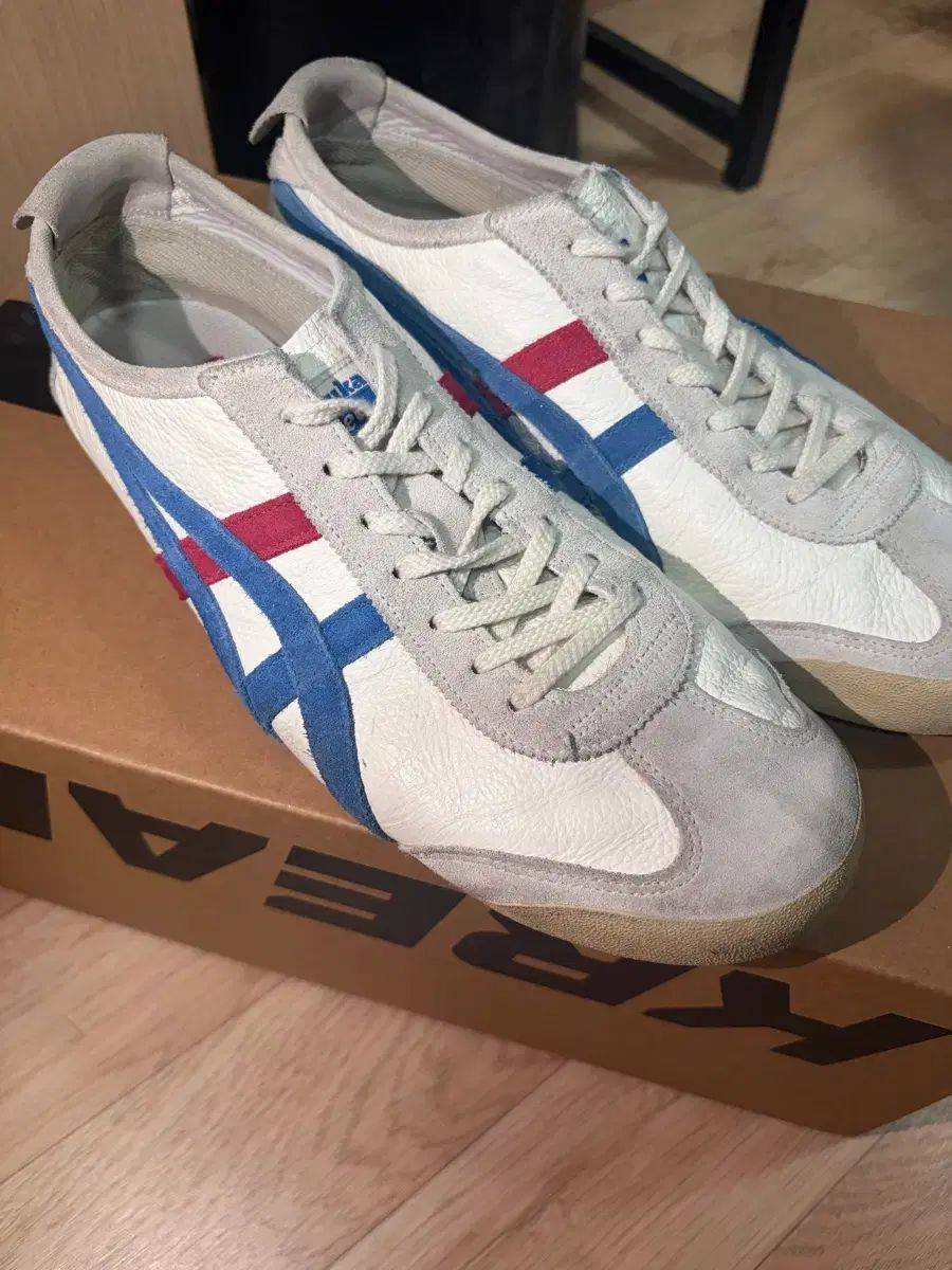 onitsuka tiger オニツカタイガー メキシコ66 白/レッド/ブルー