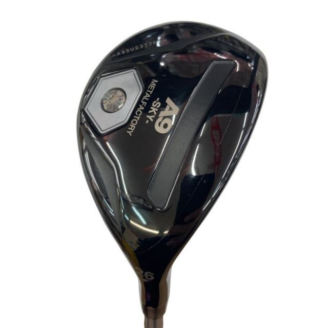 【中古】 朝日ゴルフ METAL FACTORY A9 SKY(ブラック) 26° ユーティリティ UT MURAKUMO-HAYATE UT (フレックスR) メンズ 男性用 右利き 右用 Cランク ゴルフクラブ