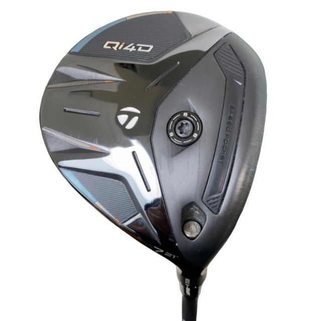 【中古】 テーラーメイド Qi4D 7W フェアウェイウッド FW 純正特注シャフト (フレックスS) メンズ 男性用 右利き 右用 Cランク ゴルフクラブ