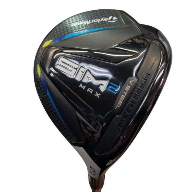 【中古】 テーラーメイド SIM2 MAX 5W フェアウェイウッド FW TENSEI BLUE TM50(SIM2 FW) (フレックスS) メンズ 男性用 右利き 右用 Cランク ゴルフクラブ