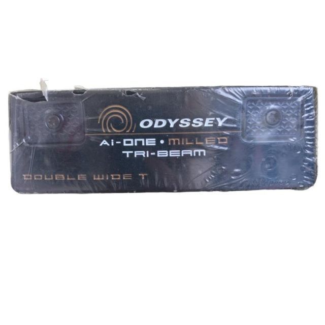 【中古】 オデッセイ Ai-ONE・MILLED TRI-BEAM DOUBLE WIDE T CH 34インチ パター PT STROKE LAB 90 スチール (フレックスその他) メンズ 男性用 右利き 右用 Nランク ゴルフクラブ
