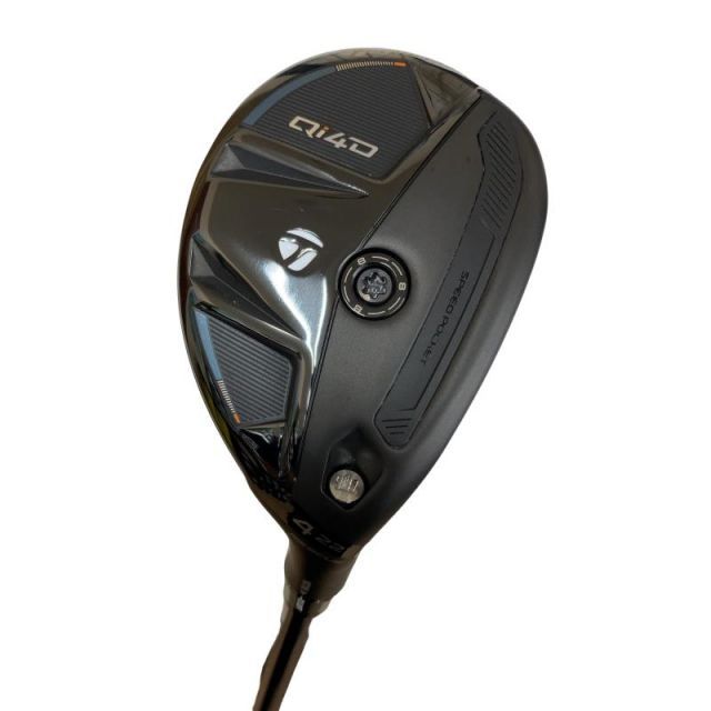 【中古】 テーラーメイド Qi4D U4 ユーティリティ UT REAX 65(Qi4D UT) (フレックスS) メンズ 男性用 右利き 右用 Bランク ゴルフクラブ