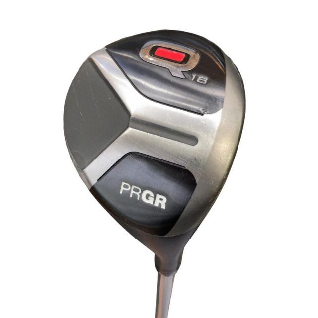 【中古】 プロギア Q 18° フェアウェイウッド FW Q オリジナルカーボン (フレックスR) メンズ 男性用 右利き 右用 Cランク ゴルフクラブ